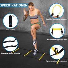 Lade das Bild in den Galerie-Viewer, Sportacular Gear Koordinationsleiter 8m inkl. Tasche