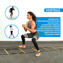 Lade das Bild in den Galerie-Viewer, Sportacular Gear Koordinationsleiter 8m inkl. Tasche