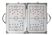 Lade das Bild in den Galerie-Viewer, Sportacular Gear klappbare Taktiktafel Fußball inkl. Zubehör