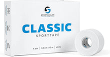 Lade das Bild in den Galerie-Viewer, Sportacular Gear Sporttape Classic 3,8cm x 10m (6 Rollen, weiß)
