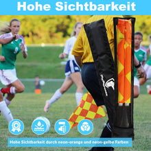 Lade das Bild in den Galerie-Viewer, MyReferee Schiedsrichterassistenten-Fahnen-Set inkl. Tasche
