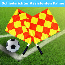 Lade das Bild in den Galerie-Viewer, MyReferee Schiedsrichterassistenten-Fahnen-Set inkl. Tasche
