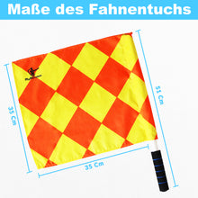 Lade das Bild in den Galerie-Viewer, MyReferee Schiedsrichterassistenten-Fahnen-Set inkl. Tasche
