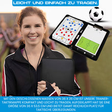 Lade das Bild in den Galerie-Viewer, Sportacular Gear Coach-Mappe Fußball inkl. Taktitafel und Zubehör | Trainermappe | Taktikmappe für Fußballtrainer |
