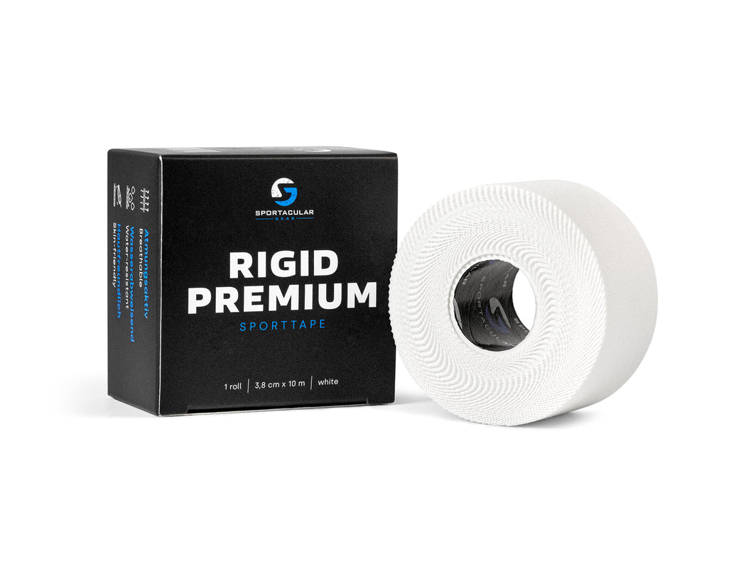 Sportacular Gear Sporttape Rigid Premium 3,8cm x 10m (1 Rolle, weiß)