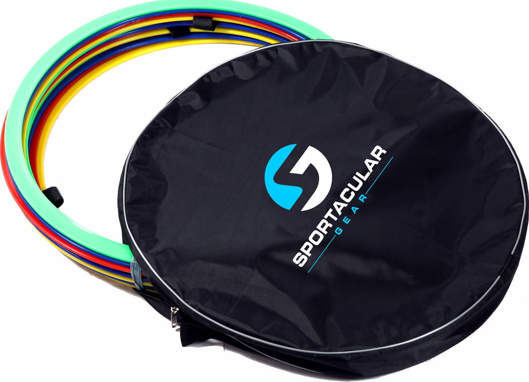 Sportacular Gear Koordinationsringe-Set 12 Ringe inkl. Tasche