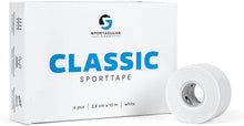 Lade das Bild in den Galerie-Viewer, Sportacular Gear Sporttape Classic 3,8cm x 10m (6 Rollen, weiß)
